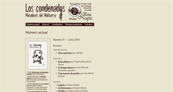 Desktop Screenshot of loscondenados.elmultiverso.com